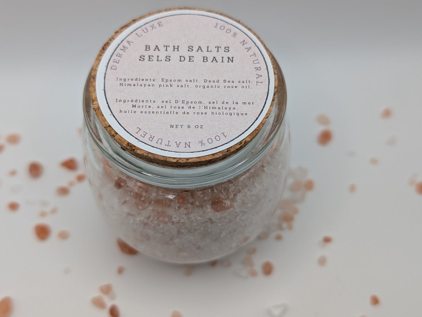 Aromatherapy Rose Bath Salts